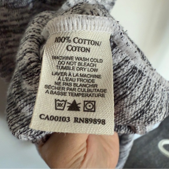 ☁️ Cotton Country by Parkhurst Gray Marled Knit Dress L - Picture 6 of 6